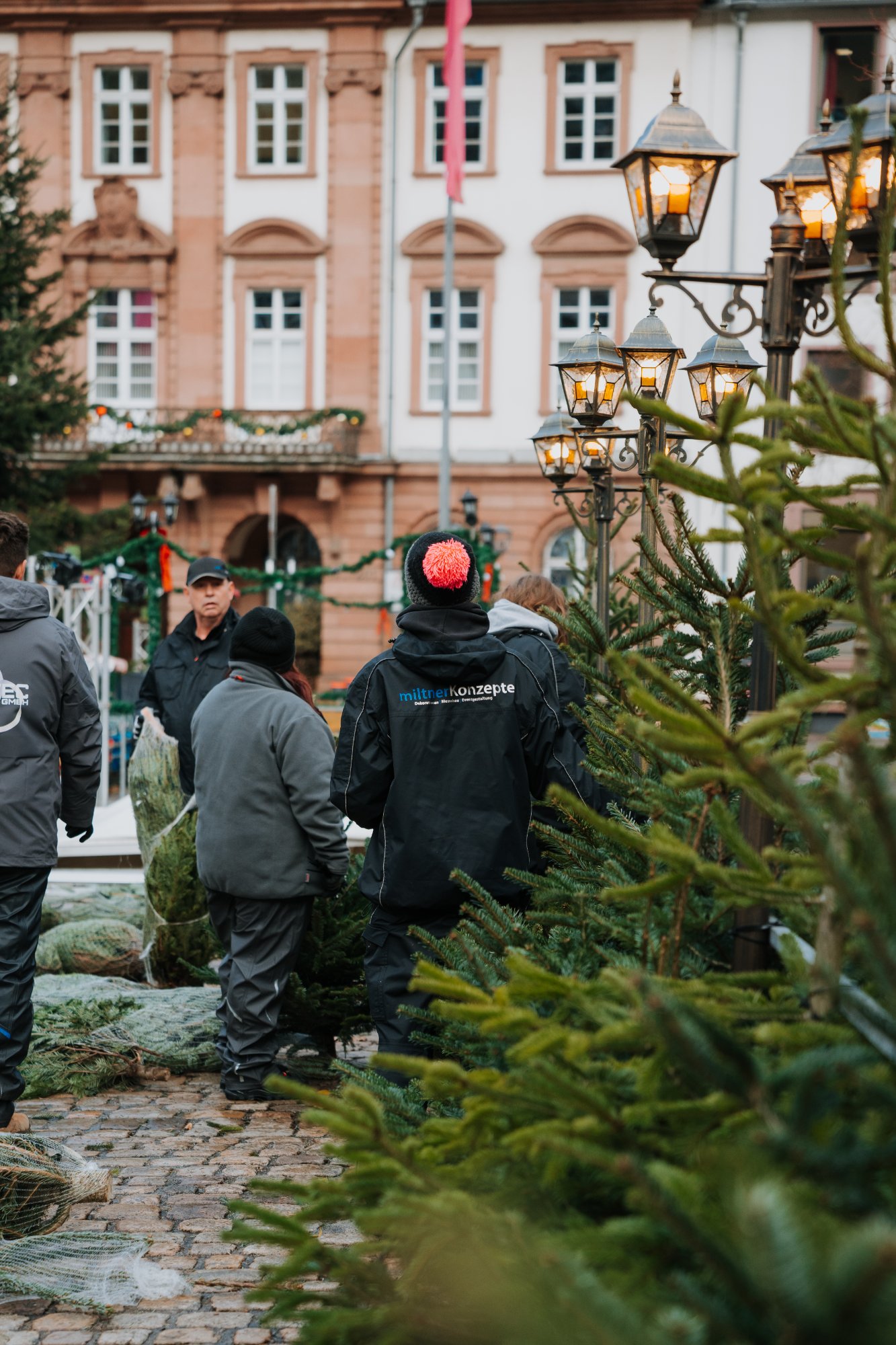 Team MIBA TEC gemeinsam im Einsatz